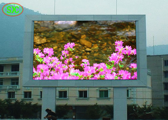 좋은 가격 조정 임명, 높은 광도 옥외 지도된 광고 표시를 위한 P10 복각 옥외 지도된 광고 스크린 온라인으로