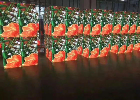 Smd3528 풀 컬러 다이 캐스트 알루미늄 차시 임대 LED 모니터 실내 LED 모니터