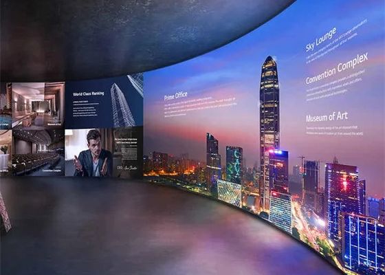 콘트라스트 비율 3.9mm 임대 LED 디스플레이 알루미늄 마그네슘 합금 캐비닛 14-16 비트 회색