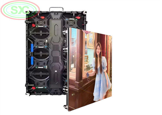 풀 컬러 P3.91mm 렌탈 LED 디스플레이 스크린 500x1000mm 실내외