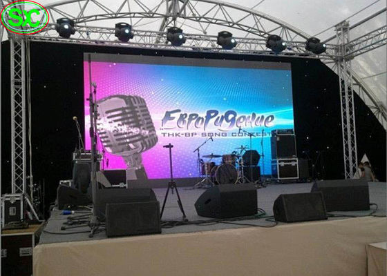 높은 광도 P8 옥외 임대료에 의하여 지도되는 전시 Rgb 영상 사건 훈장