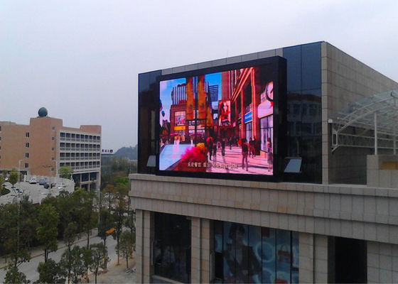 좋은 가격 커스터마이즈 된 야외 풀 컬러 LED 디스플레이 P10 10000dots/Sqm 높은 밝기 LED 광고판 온라인으로