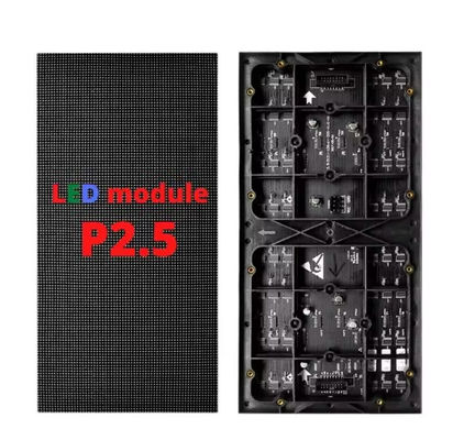 좋은 가격 P2.5 긍정적 유지보수 고정 화면 실내 광고 LED 주사형 알루미늄 화면 온라인으로