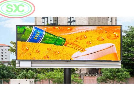 SMD2121 야외 전색 LED 렌터 스크린 3년 보증