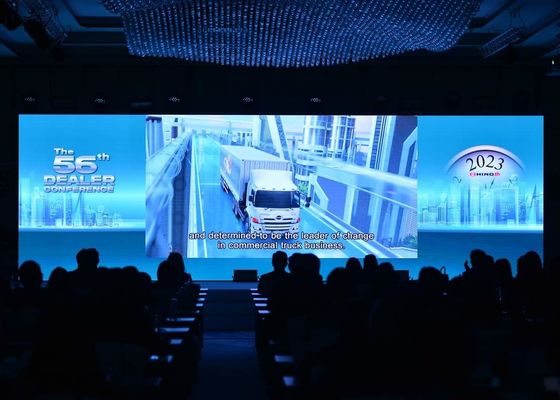 프로그래밍 가능한 모자이크 없는 초명성 P2.5 SMD2020 1300cd/m2 LED 비디오 벽 패널