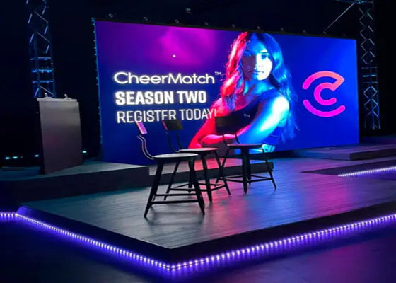 P5 HD 야외 전색 LED 렌터 스크린 대형 전자 광고 스크린