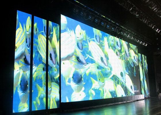 좋은 가격 SMD LED 비디오 스크린 다이 캐스트 알루미늄 P4 / 실내 스테이지 LED 디스플레이 밀도 62,500/m2 온라인으로
