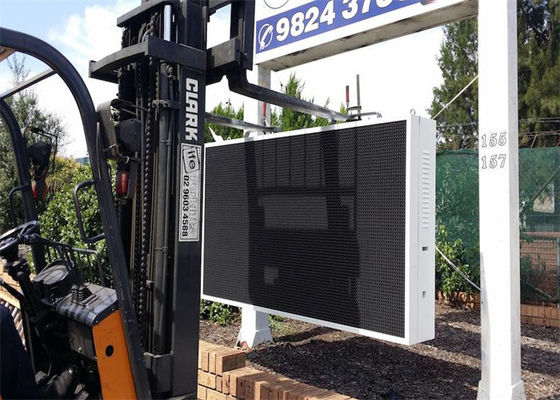 에너지 효율적인 LED 광고판 야외 P3.91 가스 주유소 및 버스 정류장 LED 표시