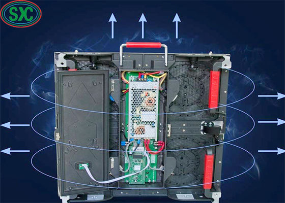 좋은 가격 SMD2121 스포크 LED 디스플레이 표준 다이 캐스트 알루미늄 캐비닛 3 년 보증 온라인으로