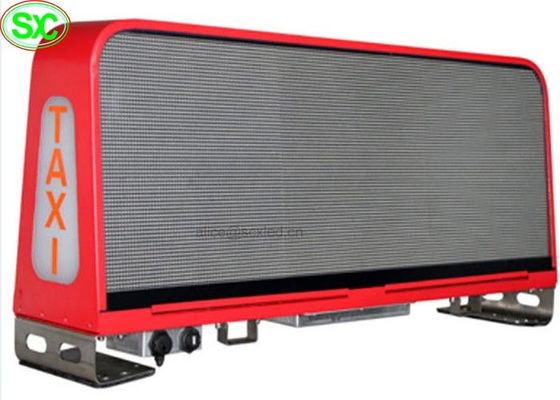 P5는 디지털 방식으로 차 지붕 정상 LED 표시 전시 택시 차에 의하여 지도된 전시 화면을 방수 처리합니다