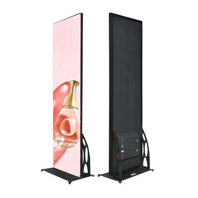 좋은 가격 P2.5 P2.6 바닥에 서 있는 LED 소매 포스터 디스플레이 패널 풀 컬러 P3 에피스타 칩 온라인으로