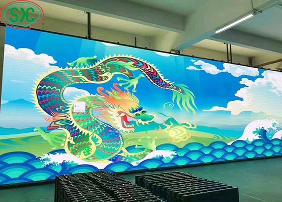 좋은 가격 고해상도 실내 LED 다이 캐스트 알루미늄 장치 2500nits 슬림 캐비닛 온라인으로