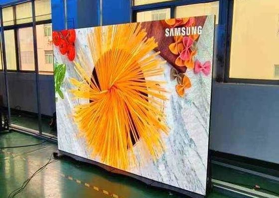 좋은 가격 고 밝기 P6 SMD LED 다이 캐스팅 알루미늄 스크린 768x768mm 철 캐비닛 온라인으로