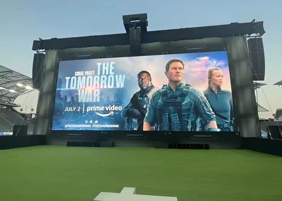 SMD P4 야외 고 밝기 풀 컬러 LED 광고 디스플레이 비디오 벽 방수 고 점 밀도 62500