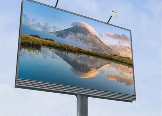좋은 가격 렌터 야외 LED 화면, 모듈화 화면 밝기 5000 니트 62 500 점 밀도 온라인으로