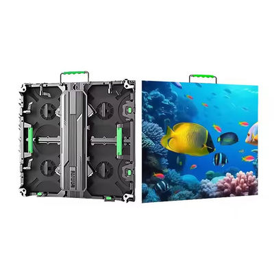 좋은 가격 AC 110/220V 입력 전압 야외 전색 LED 디스플레이 방수 IP67 500*1000MM 캐비닛 크기 온라인으로