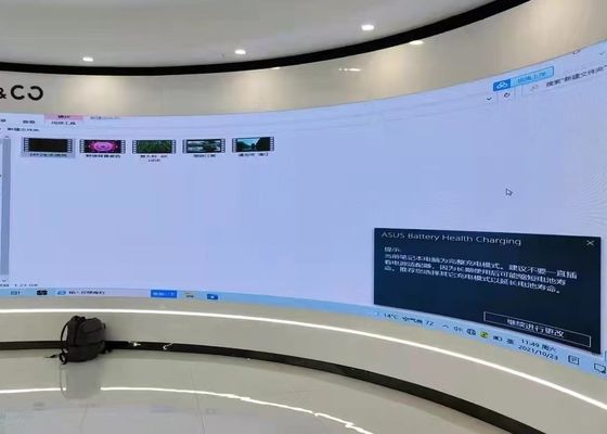 SMD2121 실내 전체 컬러 LED 디스플레이 다이 캐스트 알루미늄 스크린