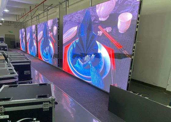 500*500mm 패널 크기 LED 렌탈 스크린, 맞춤형 화면 크기