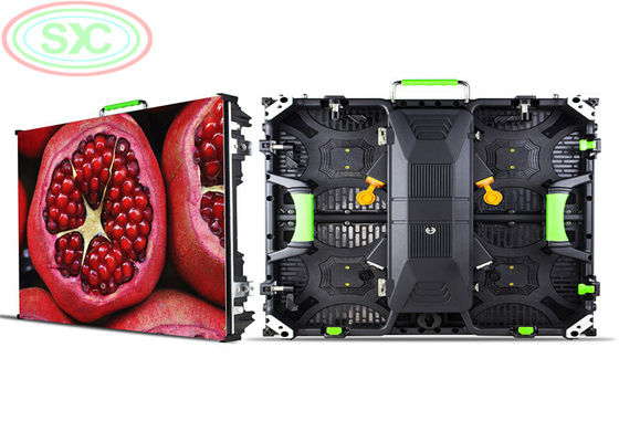 좋은 가격 풀 컬러 렌트 캐비닛 렌트 LED 디스플레이 P4 512mm X512mm 3년 보증 온라인으로