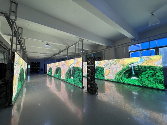 200x150mm 모듈 GOB 화면 P1.667 풀 컬러 LED 게시판 광고 및 쇼핑몰