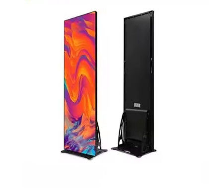 좋은 가격 높은 밝기 LED 풀 컬러 포스터 디스플레이 P2.5 실내 바닥 스탠드 광고 온라인으로