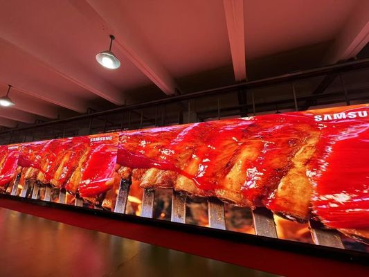 임대 화면 사용자 정의 가능한 소프트 모듈 P4 광고 LED 디스플레이 비디오 벽 회의 SMD2121