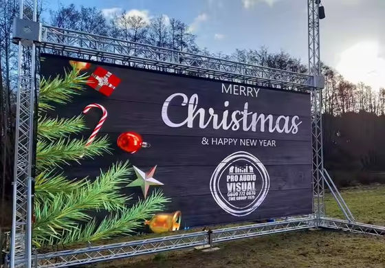 스테이지 퍼포먼스 스테이지 LED 스크린 50/60 Hz 입력 전압과 250x250mm 모듈 SMD LED 패키지