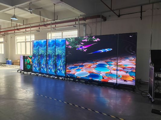 웨딩 이벤트용 조절 가능한 8000K 색 온도 스테이지 LED 스크린 CE/ROHS/FCC/ISO2001 표준