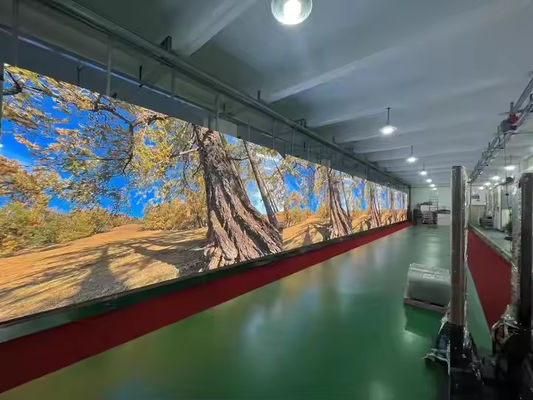 실내 렌터 풀 컬러 LED 디스플레이 P3.91 비디오 월 무대 배경