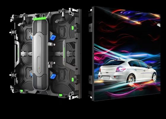 좋은 가격 임대 다이 캐스팅 알루미늄 소 피치 SMD LED 디스플레이 250 * 250mm 모듈 웨이퍼 칩 유연성 방수 온라인으로
