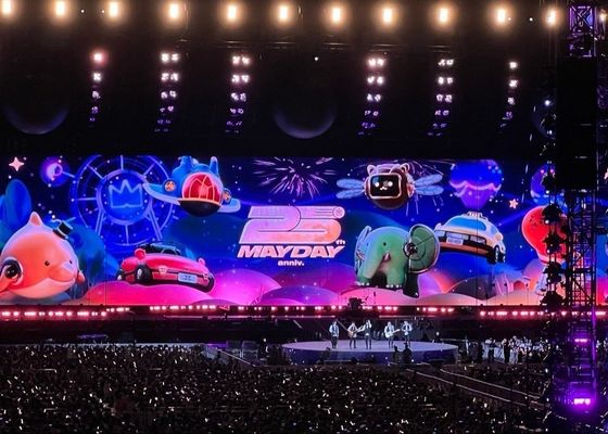 좋은 가격 P6 풀 컬러 대형 스테이지 LED 디스플레이 광고 LED 광고판 경기장 LED 디스플레이 온라인