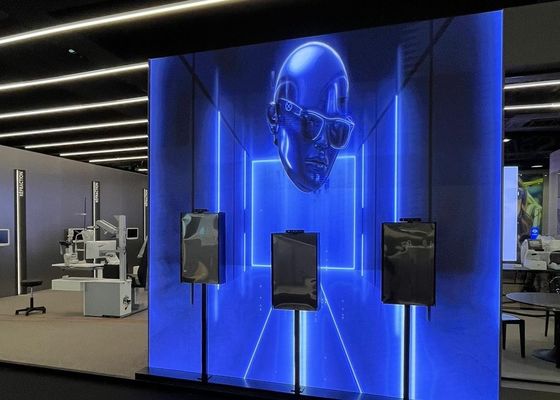 427186 Dots/sqm 픽셀 밀도 GOB LED 디스플레이 1R1G1B 픽셀 구성 000 시간 작동 수명 디스플레이 성능