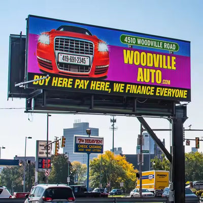 P10 야외 LED 광고판 당신의 광고 필요에 대한 풀 컬러 LED 광고 디스플레이