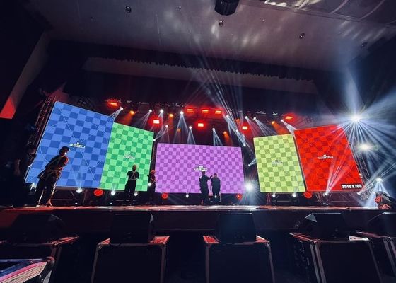 좋은 가격 다이 캐스트 알루미늄 SMD LED 화면 P4 실내 비디오 광고 RGB 디스플레이 화면 HD 거침없이 온라인으로