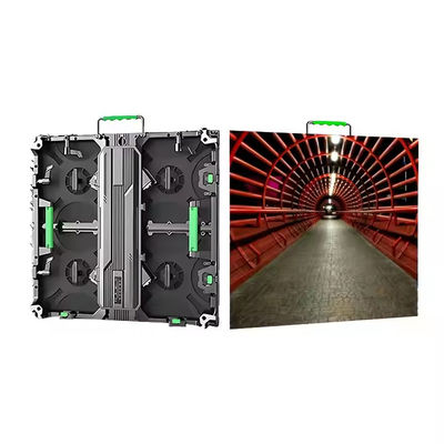 100000 시간 수명 SMD LED 화면 일반 캐비닛 크기 576mmx576mm 및 알루미늄 재료 최적 시각