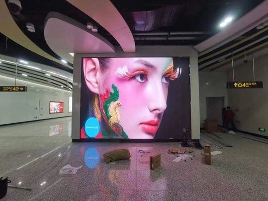좋은 가격 야외 P2.5 RGB LED 다이 캐스트 알루미늄 화면 대여 및 480mm X480mm 박스와 함께 매달기 온라인으로