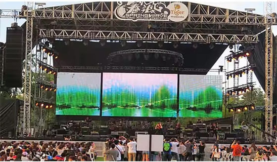 오래 지속되는 RGB LED 디스플레이 10000 시간 디스플레이 수명 CE/CB/FCC/ISO/RHSO 인증 320*160mm 모듈 크기