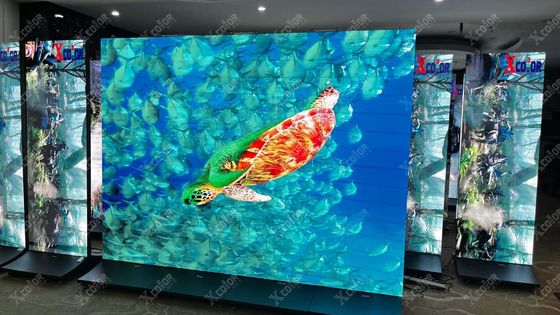 좋은 가격 960*960mm 캐비닛 크기 RGB LED 패널 10000 시간 디스플레이 수명 온라인으로