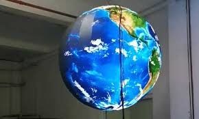 쇼핑몰 및 이벤트 원형 LED 모니터 (FCC 인증)