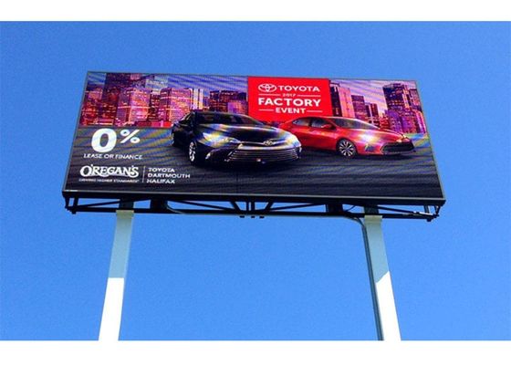 120° 시야각 옥외 LED 스크린 2mm SMD2727/2525/1921 옥외 광고 솔루션용 모양 크기