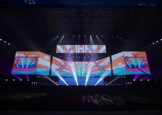 좋은 가격 풀 컬러 렌터 LED 디스플레이 모듈 P10 1RGB 서스펜딩 LED 광고 디스플레이 온라인으로