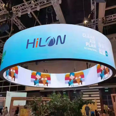 3.91mm 픽셀 피치 360도 원통형 LED 디스플레이 스크린