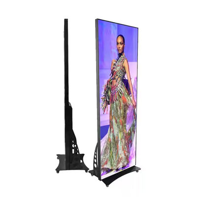 Customized P2.5mm Pitch LED Poster Display with Aluminum Cabinet and 320x160mm 모듈 사이즈