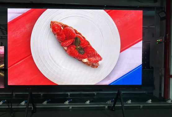 COB P1.25 P1.56 실내용 방수성 전색광고 LED 디스플레이 화면