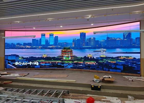 좋은 가격 COB 디스플레이 스크린 P1.25 실내 임대 다이 캐스트 알루미늄 캐비닛 초고화질 LED 디스플레이 스크린 온라인으로