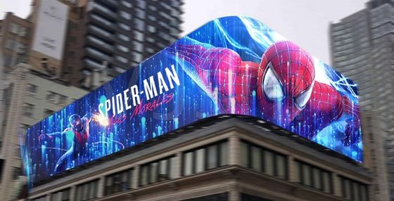 정의 야외광고 정의 5500 밝기와 AC 110/220V 입력 전압의 LED 게시판