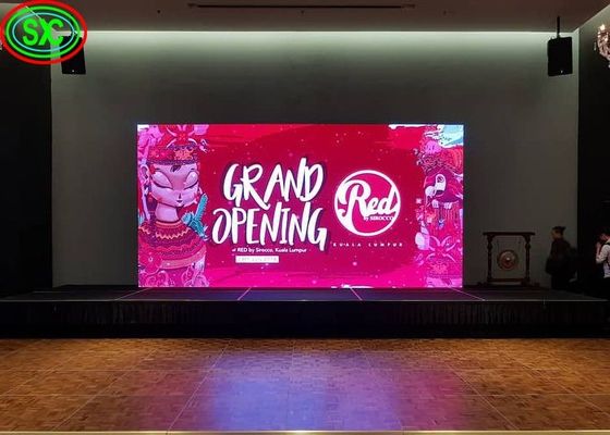 프로페셔널급 렌터 디스플레이 프로젝터 14-16비트 회색계와 다이 캐스팅 알루미늄 LED 캐비닛