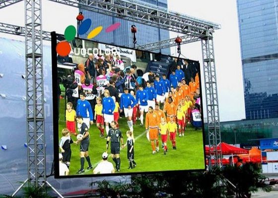 438와트/m2 평균 소비 임대 디스플레이 화면, 다이캐스팅 알루미늄 캐비닛 재질