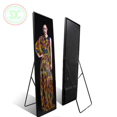 좋은 가격 P2.5mm Pitch 알루미늄 LED 포스터 디스플레이 680x2000mm 화면 크기와 알루미늄 패널 재료 온라인으로