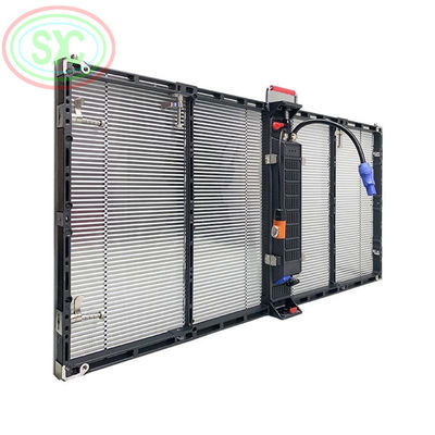 좋은 가격 SMD2121 LED 타입 및 0.2KG/PC 모듈 무게로 사용자 정의 가능한 투명한 LED 비디오 벽 온라인으로